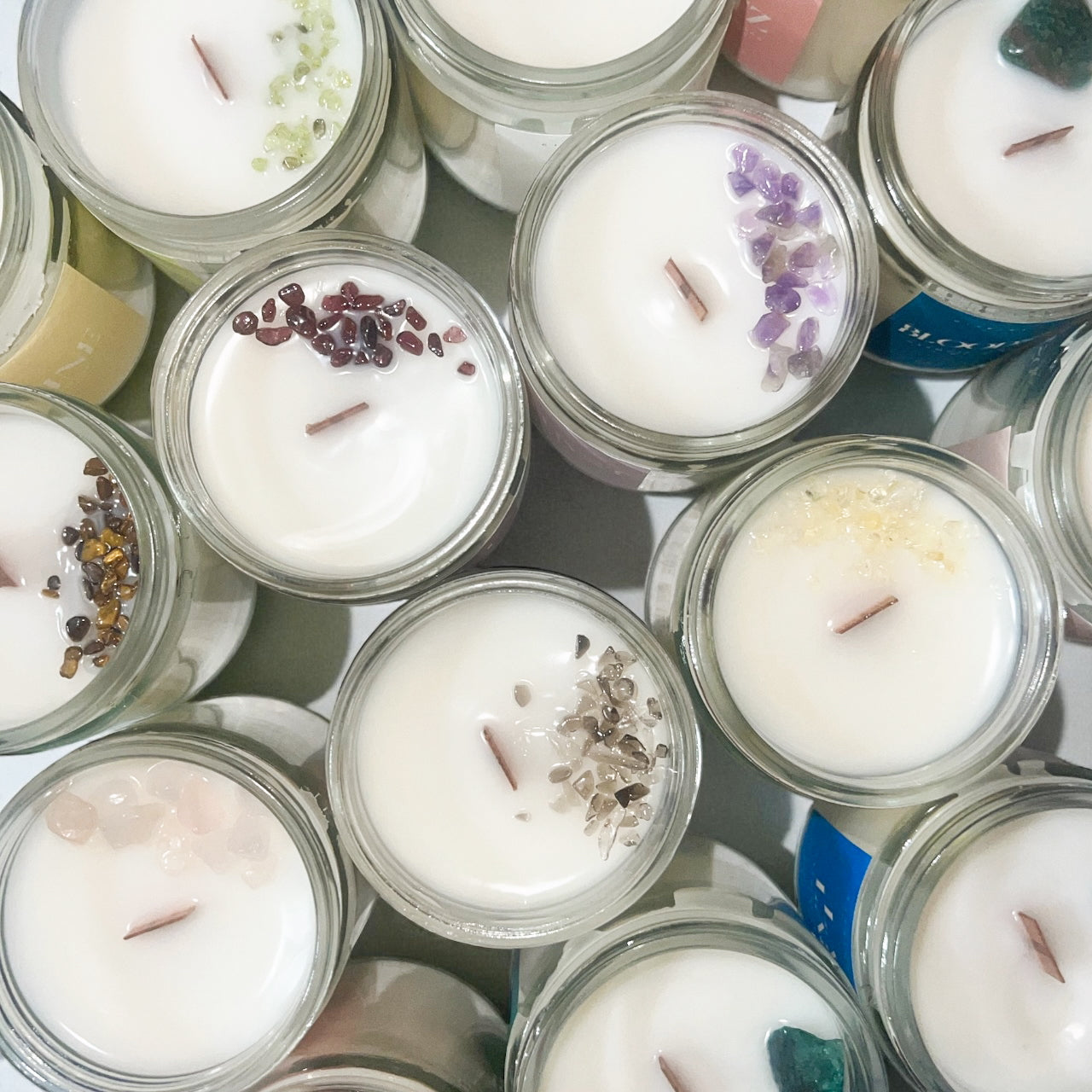 Crystal + Birthstone Candle Collection
